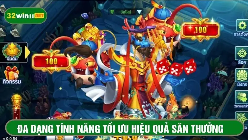 Game trang bị đa dạng vũ khí, tối ưu hiệu quả săn thưởng 