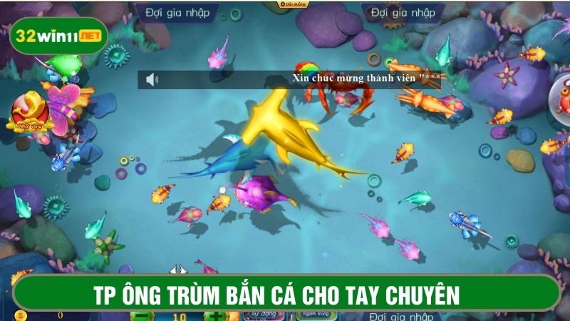 Trò chơi bắn cá phù hợp cho những tay chuyên săn thưởng 
